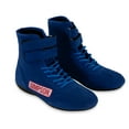 thumbnail image 3 of Simpson Racing 28850BL High Top Racing Shoes Adult Size 8.5 Blue Pair, 3 of 6