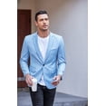 thumbnail image 2 of COOFANDY Men's Slim Fit Casual Blazers Lightweight Sport Coats One Button Suit Jackets, 2 of 6