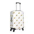 thumbnail image 3 of Kdxio Gold Rabbit Pattern Luggage Cover for Travel,Elastic and Durable,Fits 18-32 Inch,-No luggage included, 3 of 8