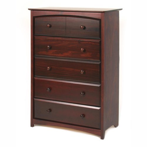 Stork Craft Beatrice 5 Drawer Chest Color Black Walmart Com