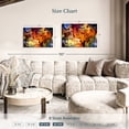 thumbnail image 4 of Elephant Stock Abstract Stained Glass Wall Art - Horizontal Canvas Wall Art - Living Room Wall Decor - Abstract Canvas - Black And Gray Decor - 36" x 24", 4 of 8