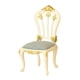 thumbnail image 4 of Silla de casa de muñecas escala 1:12, mini silla de comedor, adorno, accesorios, colección, miniatura Azul claro, 4 of 9