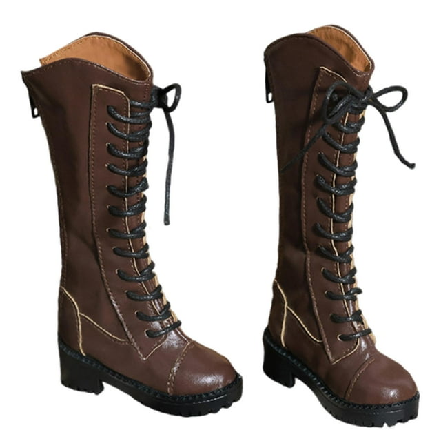 TISHITA Chaussures Figurines 1/3 Mode Décontractée Bottes pour Poupées 60cm Corps Café