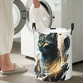 thumbnail image 7 of ZICANCN Laundry Basket Organizer, Cat Kitten Collapsible Hamper for Bathroom Bedroom Laundry Room, Small Size, 7 of 7