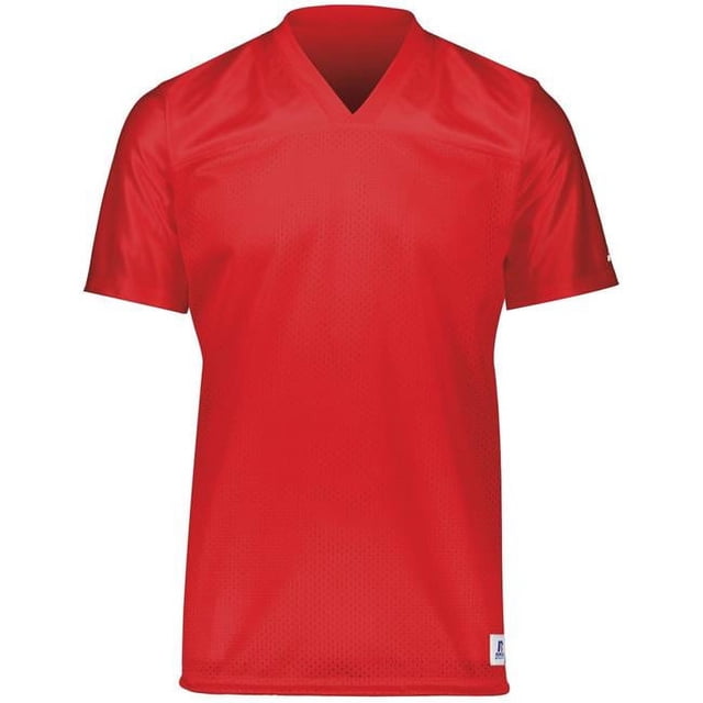 Russell R0593M.TRR.XL Maillot de Football Drapeau Uni Adulte & 44; Vrai Rouge - Extra Large