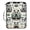 Cute Panda with Lotus Flower, variant on Haosy Accordion File Organizer Zipper Binder 500 Sheet 6-Tab Expanding File Folder Multi-Pocket 1.2 Inch 3 Ring Cute Capybara and Leaf