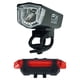 thumbnail image 1 of Kit Linternas Lámparas LED para Bicicleta Luz Blanca Frontal Luz Roja Trasera Recargables, 1 of 3