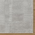 thumbnail image 3 of Arlo Dearra Modern Geometric Silver Area Rug, 8x10, 3 of 6