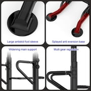 SOGES Power Tower Dip Station Pull Up Bar Multi-Function Strength Training Fitness Workout Station for Home Office Gym, Black, 330lbs