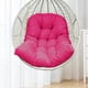 thumbnail image 4 of Cojín para silla de huevo, cómodo cojín para silla de patio, lavable y cómodo para hamaca. Rosa roja, 4 of 6