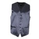 thumbnail image 2 of Chaleco de traje formal entallado para hombre Chaleco de esmoquin de boda de negocios Chaleco de chaqueta gris Sunnimix Chaleco victoriano Steampunk, 2 of 7