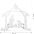 Deals Holy Night Outdoor Christmas Clearance Nativity Set, Outdoor
