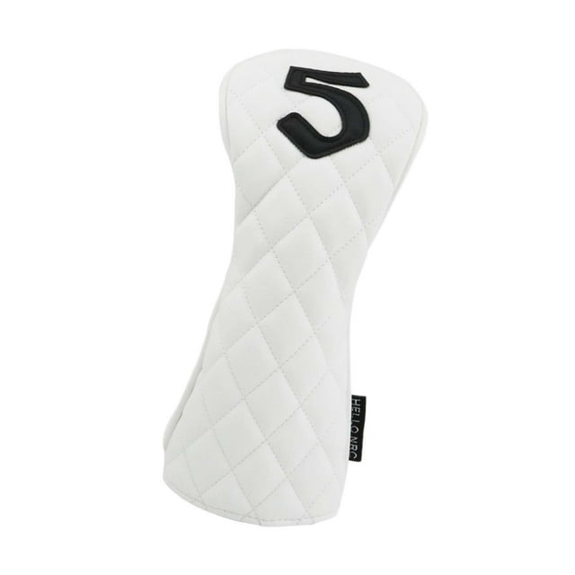 Funda de madera para palos de golf, protector portátil para palos de golf para adultos, equipo para golfistas Número 5