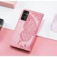 thumbnail image 6 of for Galaxy A14 5G Phone Case Wallet,Women Flip Cover with Credit Card Holders Butterfly Embossed PU Leather Kickstand Wrist Strap Purse Case for Samsung A14 5G 6.6 inch (Pink), 6 of 14