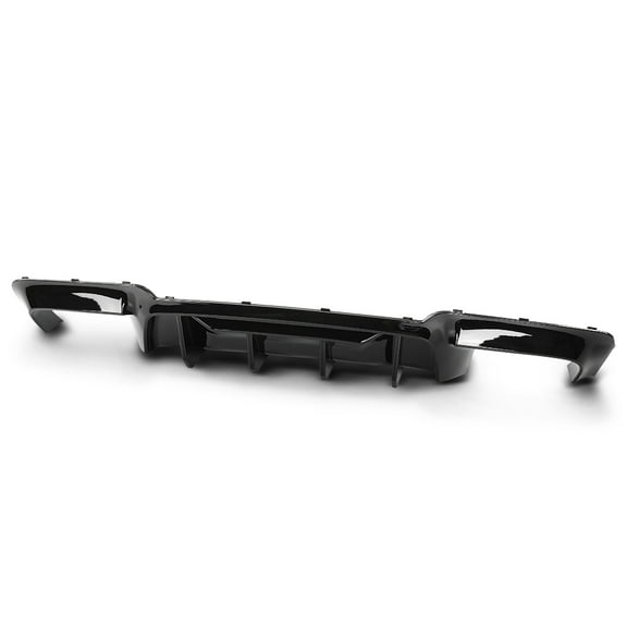 Rear Bumper Diffuser Fit For BMW 5 Series F10 535i M5 M Sport 2012-2016 Gloss Black