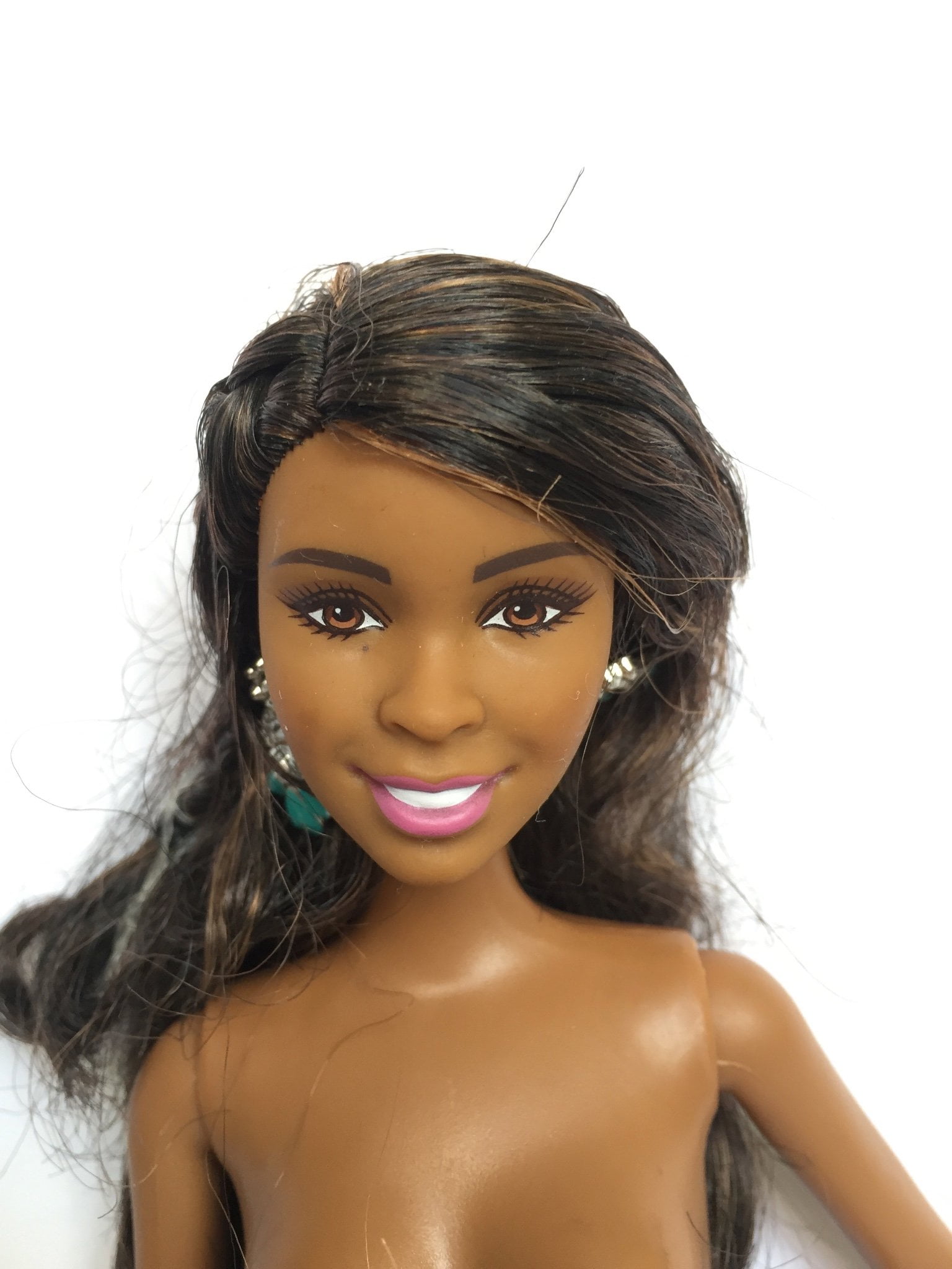 brown barbie doll