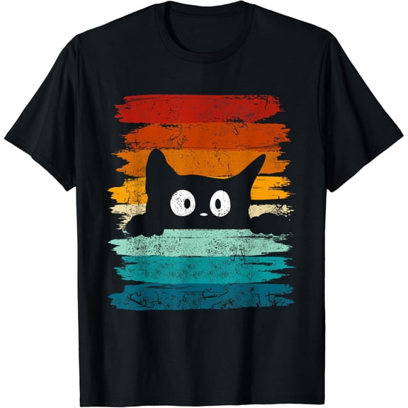 Retro Funny Vintage Cat T-Shirt