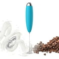 thumbnail image 1 of WANGQ Electric Milk Frother Handheld, Frother Wand for Coffee, Battery Operated (Not included) Drink Mixer Matcha Whisk, Foam Maker for, Frappe Hot Chocolate, Cappuccino, Lattes, 1 of 7