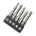 thumbnail image 4 of 5pcs Special-shaped Screwdriver Set 50mm U-shaped Y Shape Triangle Inner Cross Three Points Multifunctional--1set-Product code 61090 5pcs screwdriver bit, 4 of 5