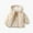 Beige, variant on Fesfesfes Kids Hooded Jacket Winter Warm Fleece Lined Outerwear Coats for Boys Girls Childrens Cold Weather Toddler Jacket Windproof Soft Fabric Playwear Outdoor Activities(Beige,6-9 Months)