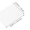 thumbnail image 2 of COOPHYA 100pcs Thermal Laminating Sheets for Documents Transparent PVC Durability Home Use, 2 of 8