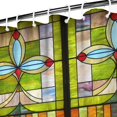 thumbnail image 4 of Shower Curtain Set with Snap-in,Colorful Retro Classic Design (5) Shower Curtains Reusable Shower Liner,Decorative Polyester Bathroom Curtain,72x72Inch, 4 of 4