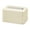 White, variant on White Tissue Box Cover with Wave Pattern, ABS Plastic Paper Organizer for Bathroom Kitchen, Decorative Holder for Tissues, Modern Home Storage Solution
