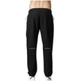 thumbnail image 3 of Gifts for Men! Titcea Track Pants Men Elastic Waist Drawstring Leggings Solid Color Athletic Pants with Pockets Hiking Cycling Gym Pants Summer Casual Pants, 3 of 4