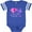 Football Blue and White, variant on Inktastic My Nana Loves Me- cute elephants Boys or Girls Baby Bodysuit