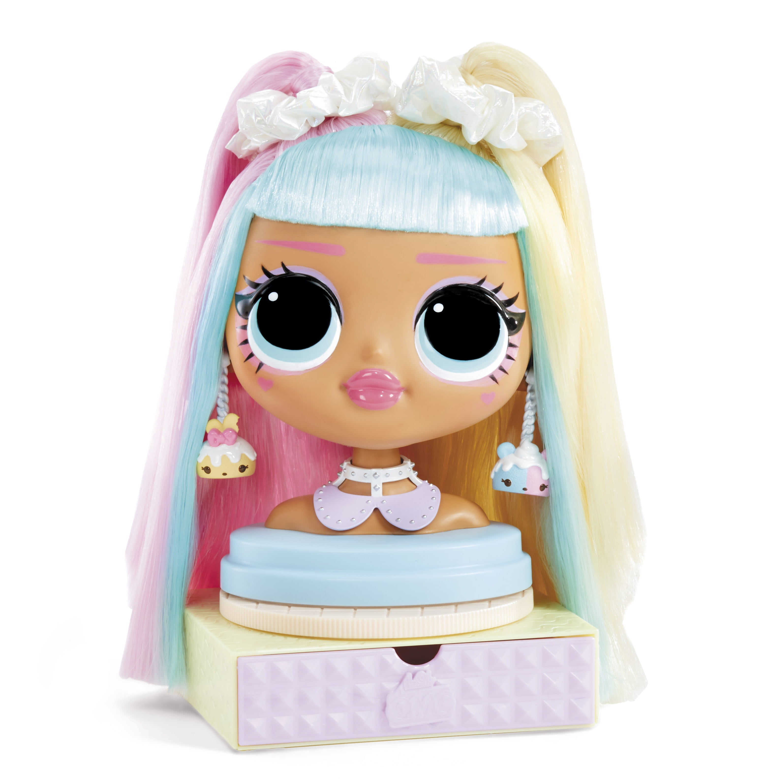 NEW LOL Surprise OMG Styling Head Doll Neonlicious 