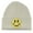 Classic - White, variant on Gravity Threads Smile Face Long Beanie Cap, Classic Black