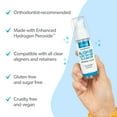 thumbnail image 3 of EverSmile AlignerFresh Original Clean - Espuma limpiadora AlignerFresh para bandejas/alineadores Invisalign ClearCorrect Essix Hawley. Limpia Elimina Bacterias Blanquea los Dientes y Combate el Mal Al, 3 of 9