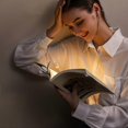 thumbnail image 5 of Reading Light, LED Reading Light Clip Lamp, USB Rechargeable Clip Reading Lamp, 360 Adjustable, Stepless Dimming & 3 Protection Modes, for Reading in, 5 of 5