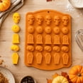 thumbnail image 5 of Skull Silicone Mold 14 Inch Silicone Baking Mold Skull Ice Cube Mold Silicone Chocolate Mold for Halloween Baking Supplies Spooky Halloween Treat Making Supplies for Halloween, 5 of 6