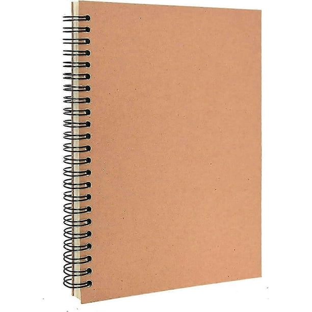 A5 College Ruled Spiral Notebook, Soft Cover Notebook Lined Pages, A5 Spiral Diary