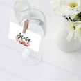 thumbnail image 4 of Koyal Wholesale Boho Floral Place Cards for Wedding Party Tables, Seating Name Place Cards for Holders, 60 Pack, 4 of 5