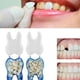 thumbnail image 3 of 1 caja de carillas dentales temporales de porcelana para dientes molares delanteros y traseros, 3 of 7