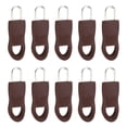thumbnail image 1 of Guardurnaity Tirador de cremallera para bolsa de 5/10 piezas Accesorios de disfraces Marrón 8 # 10 piezas, 1 of 6