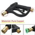 thumbnail image 5 of 3000PSI Car Pressure Washer Gun Set Snow Suds Foam Lance Spray Tips Rotary Turbo Nozzle Kits, 5 of 7