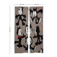 thumbnail image 2 of Cortina para puerta con diseño de gato Félix, 34 x 57 pulgadas, cortina opaca para puerta, cortina divisoria para privacidad de habitación, decoración del hogar, dormitorio, cocina, 2 paneles, 2 of 6