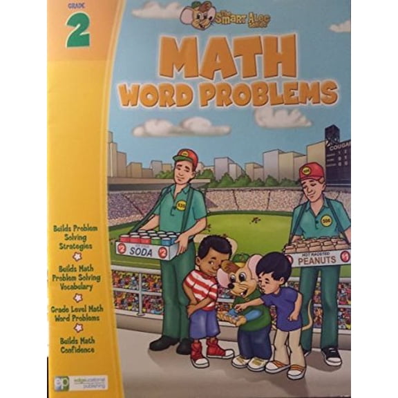 Pre-Owned Math Word Problems (Problem Solving): Grade 2 (The Smart Alec Series) (Paperback) 1934264105 9781934264102