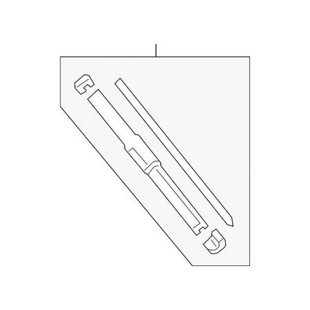 Genuine OE Honda Wiper Blade - 76620-TVA-A01
