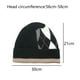 thumbnail image 2 of Gorro de pescador corto con puños de punto de lana para hombres y mujeres, gorros cálidos de invierno, 2 of 6