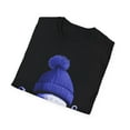 thumbnail image 4 of Cephalopod Octopus Lover Chilling Purple Cap Novelty Apparel Unisex T-Shirt, 4 of 4