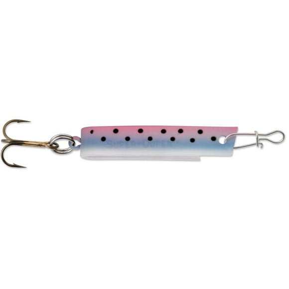 Luhr-Jensen Cuillère Super Duper 1-1/2 po. 1/4 oz, Rainbow Trout