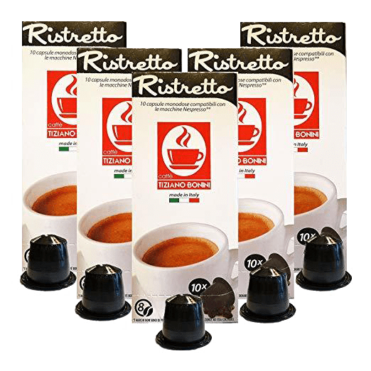 Ristretto - Intensity 8 Espresso, 50 Count by Caffe Bonini - Walmart.com