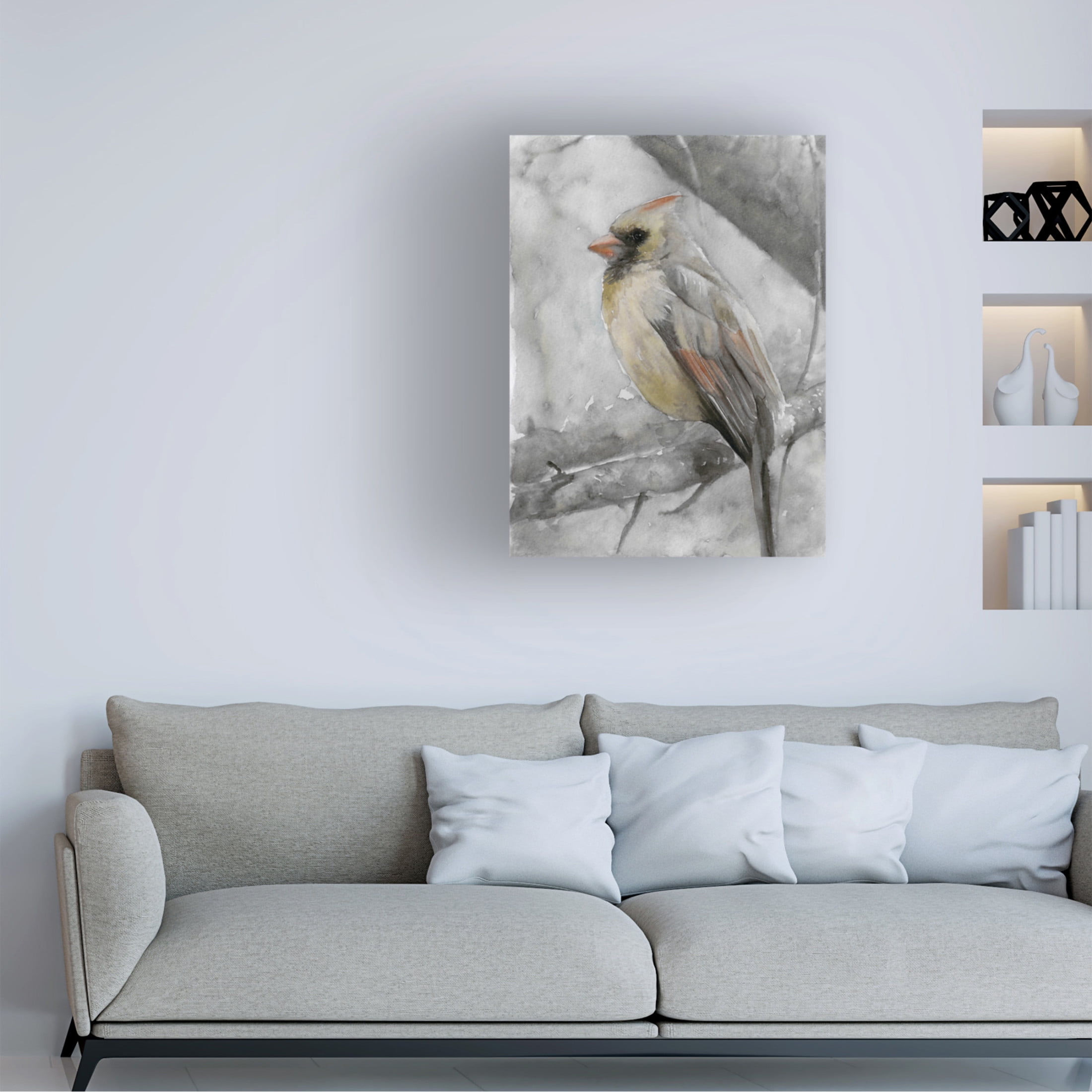 Canvas Wall Art - Stellar Design Studio 'Branched II' Wall Art for Living Room, Bedroom, or Office Décor by Trademark Fine Art - 24 x 32 Inches