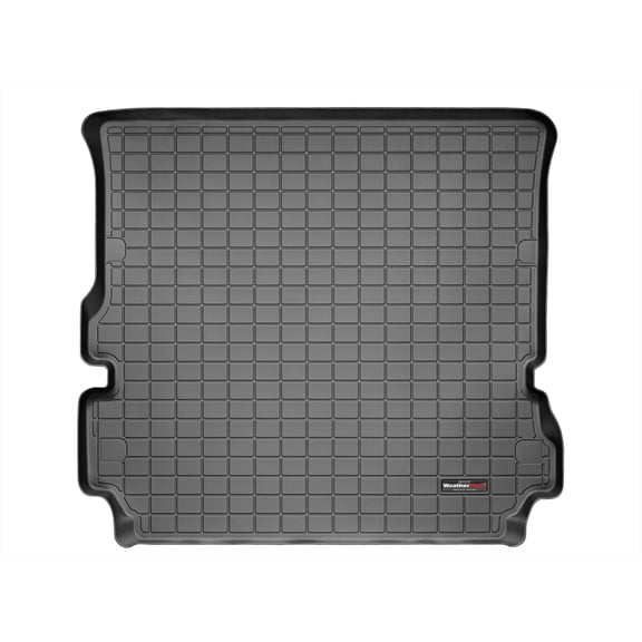 WeatherTech Cargo Trunk Liner compatible with Land Rover Rover LR4/Discovery 4, LR3/Discovery 3 - Behind 2nd Row Black