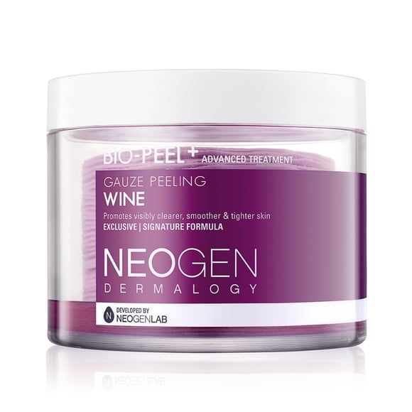 Almohadillas exfoliantes DERMALOGY de NEOGENLAB Bio-Peel Gauze (vino, 30)