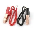 thumbnail image 4 of Unique Bargains 46cm 30Amp Alligator Clips Booster Jumper Cable for Car Battery Charger 2Pcs, 4 of 4